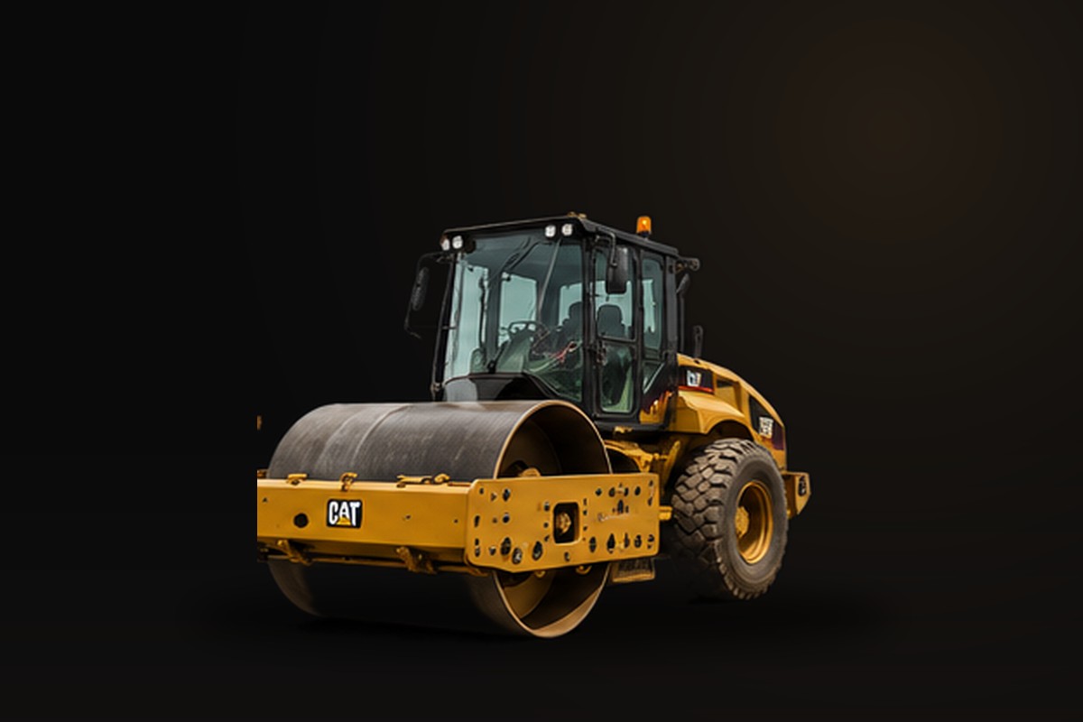 Rodillo compactador CAT de Balsas Hnos.